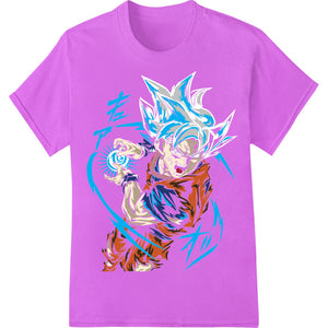 Fierce Anime Dragon Heat Transfer Print - Untamed Energy - SUPERDTF - DTF Prints - DTF Transfers - Custom DTF Prints