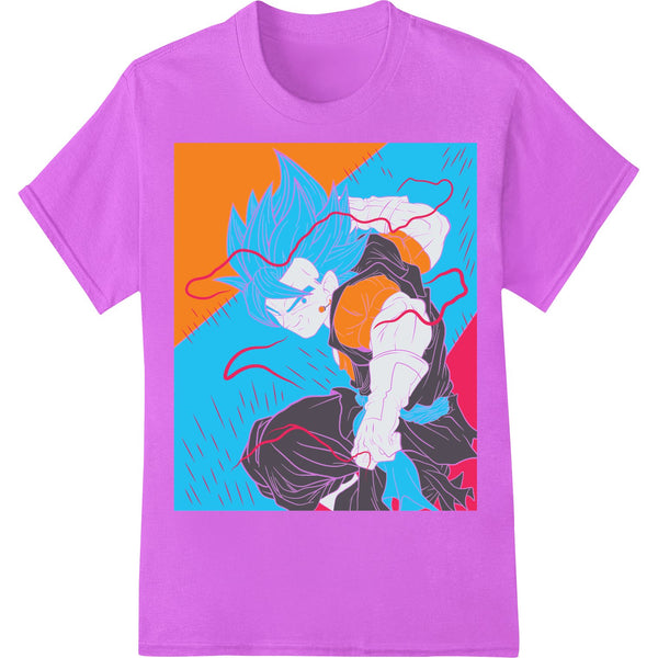 Fierce Anime Dragon - Vivid Super DTF Print Heat Transfer - SUPERDTF - DTF Prints - DTF Transfers - Custom DTF Prints