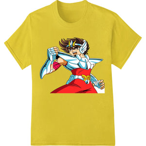 Fierce Anime Superhero Fighter DTF Print Heat Transfer - SUPERDTF - DTF Prints - DTF Transfers - Custom DTF Prints