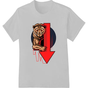 Fierce Bear Arrow Graphic Heat Transfer - Make a Bold Statement - SUPERDTF - DTF Prints - DTF Transfers - Custom DTF Prints