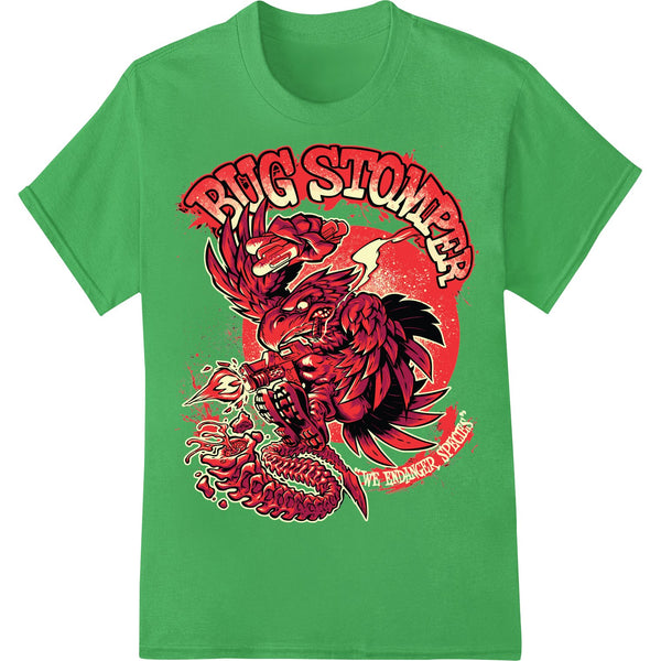 Fierce Dragon: Unleash the Power with Big Stomp DTF Print - SUPERDTF - DTF Prints - DTF Transfers - Custom DTF Prints