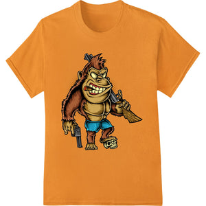 Fierce Funny Cartoon Monster DTF Heat Transfer - SUPERDTF - DTF Prints - DTF Transfers - Custom DTF Prints