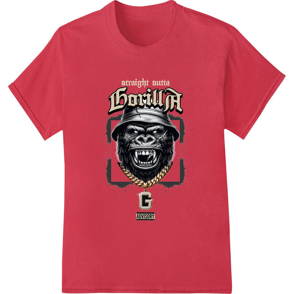 Fierce Gorilla Graphic DTF Print Heat Transfer - SUPERDTF - DTF Prints - DTF Transfers - Custom DTF Prints