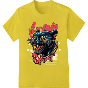 Fierce Panther 'Brave Spirit' Heat Transfer Print - Super DTF - SUPERDTF - DTF Prints - DTF Transfers - Custom DTF Prints