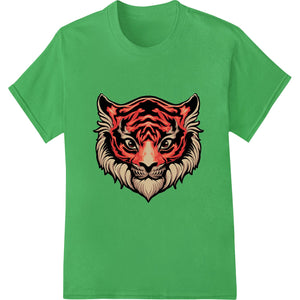 Fierce Red Tiger Face DTF Print Heat Transfer | Super DTF - SUPERDTF - DTF Prints - DTF Transfers - Custom DTF Prints