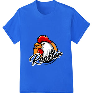 Fierce Rooster DTF Print Heat Transfer by Super DTF - SUPERDTF - DTF Prints - DTF Transfers - Custom DTF Prints