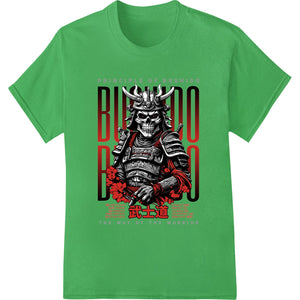 Fierce Samurai Bushido Warrior DTF Print Heat Transfer - SUPERDTF - DTF Prints - DTF Transfers - Custom DTF Prints