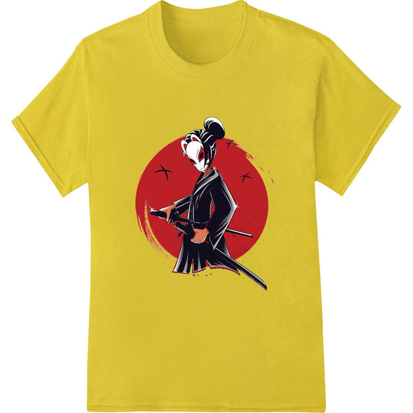 Fierce Samurai DTF Print for Bold Fashion Statements - SUPERDTF - DTF Prints - DTF Transfers - Custom DTF Prints