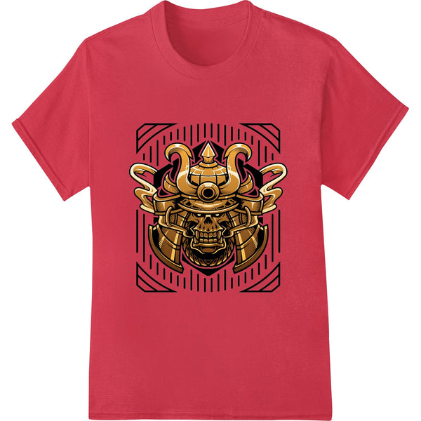 Fierce Samurai Helmet | Japanese Warrior DTF Print Design - SUPERDTF - DTF Prints - DTF Transfers - Custom DTF Prints