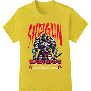 Fierce Samurai Shogun | Bold DTF Print Heat Transfer - SUPERDTF - DTF Prints - DTF Transfers - Custom DTF Prints