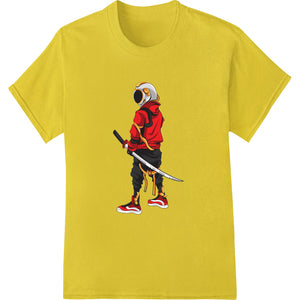 Fierce Samurai Warrior - Bold DTF Print Heat Transfer - SUPERDTF - DTF Prints - DTF Transfers - Custom DTF Prints