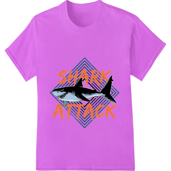 Fierce 'Shark Attack' Heat Transfer Design from Super DTF - SUPERDTF - DTF Prints - DTF Transfers - Custom DTF Prints