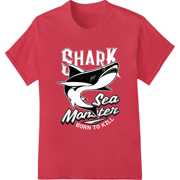 Fierce Shark 'Sea Monster' DTF Heat Transfer by Super DTF - SUPERDTF - DTF Prints - DTF Transfers - Custom DTF Prints