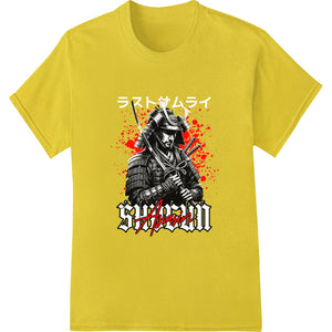 Fierce Shogun Samurai DTF Print Heat Transfer by Super DTF - SUPERDTF - DTF Prints - DTF Transfers - Custom DTF Prints