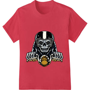 Fierce Skull Motorcycle Rider Heat Transfer by Super DTF - SUPERDTF - DTF Prints - DTF Transfers - Custom DTF Prints