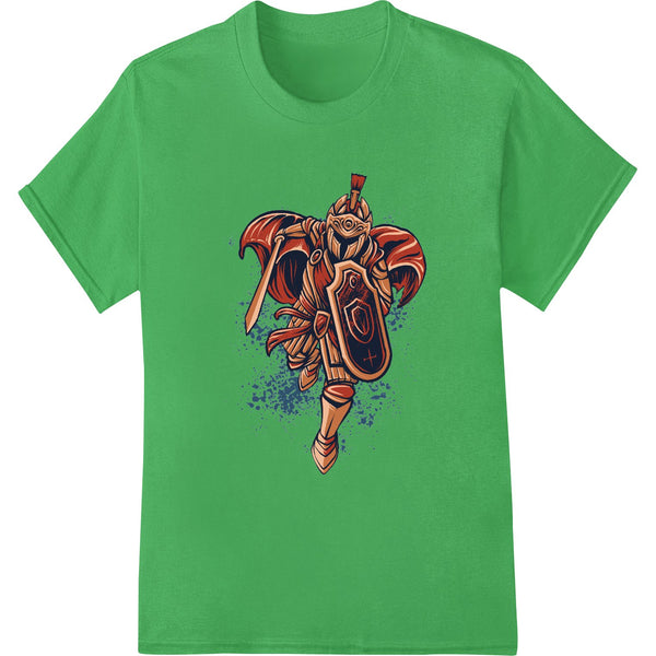 Fierce Spartan Warrior - Bold DTF Print Heat Transfer - SUPERDTF - DTF Prints - DTF Transfers - Custom DTF Prints