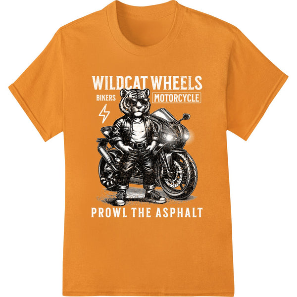 Fierce Tiger Biker DTF Print Heat Transfer | Edgy Graphic - SUPERDTF - DTF Prints - DTF Transfers - Custom DTF Prints