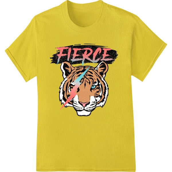 Fierce Tiger Face Graphic Print Heat Transfer - Super DTF - SUPERDTF - DTF Prints - DTF Transfers - Custom DTF Prints