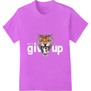 Fierce Tiger Face Wildlife Digital Heat Transfer Print - SUPERDTF - DTF Prints - DTF Transfers - Custom DTF Prints