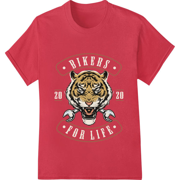 Fierce Tiger Motorcycle Club Emblem - Hawkins Garage Lives - SUPERDTF - DTF Prints - DTF Transfers - Custom DTF Prints