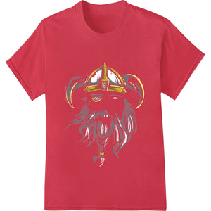 Fierce Viking Warrior DTF Print Heat Transfer by Super DTF - SUPERDTF - DTF Prints - DTF Transfers - Custom DTF Prints