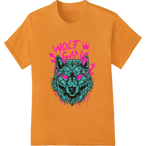 Fierce Wolf Gang Graffiti Art DTF Print Heat Transfer - SUPERDTF - DTF Prints - DTF Transfers - Custom DTF Prints