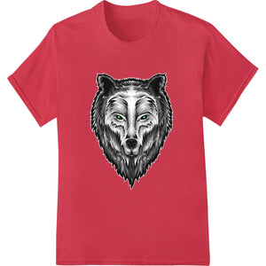 Fierce Wolf: Unleash Your Wild Side with DTF Transfers - SUPERDTF - DTF Prints - DTF Transfers - Custom DTF Prints