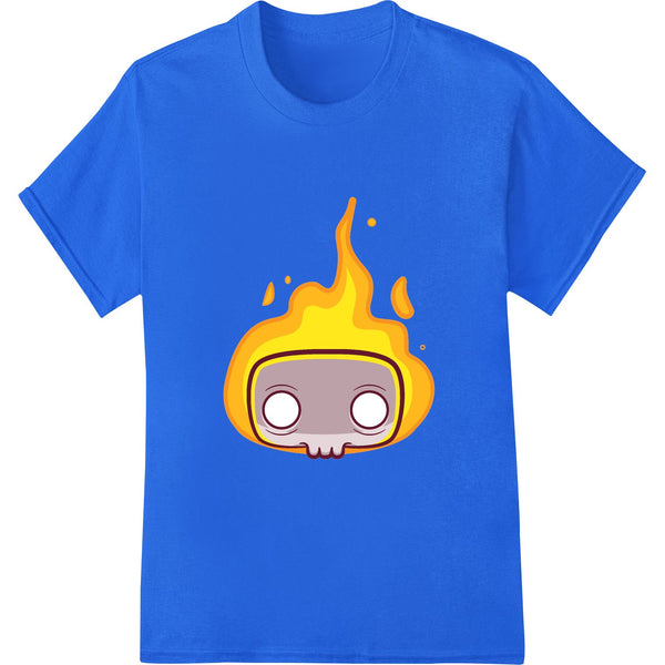 Fiery Flame Cartoon Heat Transfer Print | Super DTF - SUPERDTF - DTF Prints - DTF Transfers - Custom DTF Prints