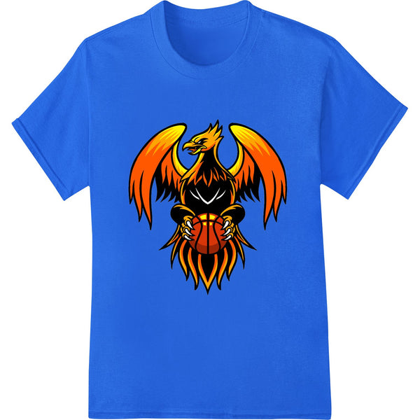 Fiery Phoenix: Mythical Heat Transfer Design by Super DTF - SUPERDTF - DTF Prints - DTF Transfers - Custom DTF Prints