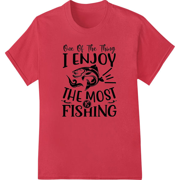 Fishing Enthusiast's Bold DTF Print Heat Transfer - SUPERDTF - DTF Prints - DTF Transfers - Custom DTF Prints