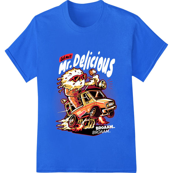 Flamin' Hot Rod Burger - Rebel DTF Print Heat Transfer - SUPERDTF - DTF Prints - DTF Transfers - Custom DTF Prints