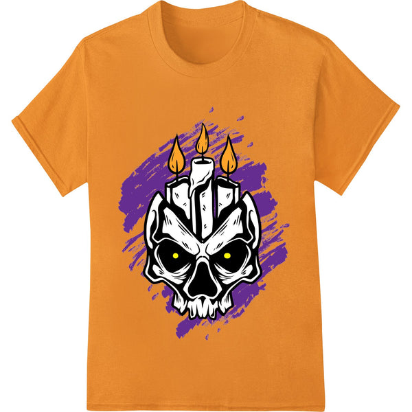 Flaming Skull: Edgy Halloween Look with Super DTF Prints - SUPERDTF - DTF Prints - DTF Transfers - Custom DTF Prints