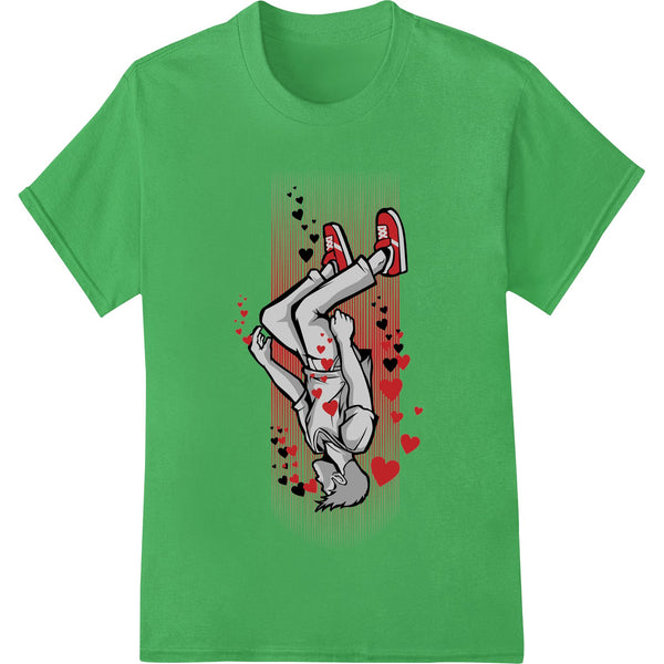 Flirty Legs: Playful Valentine's Day DTF Heat Transfer - SUPERDTF - DTF Prints - DTF Transfers - Custom DTF Prints