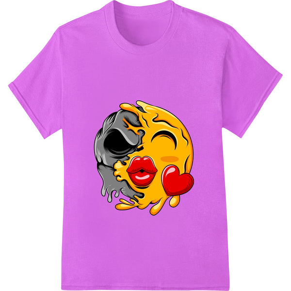 Flirty Valentine's Day Emoji - Lovable Cartoon Design - SUPERDTF - DTF Prints - DTF Transfers - Custom DTF Prints