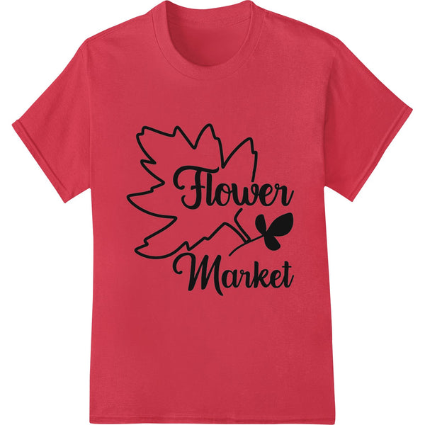 Flower Market: Bring Nature's Charm to Your Wardrobe - SUPERDTF - DTF Prints - DTF Transfers - Custom DTF Prints