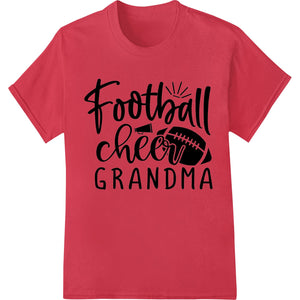 Football Cheer Grandma Heat Transfer - Spirited DTF Print - SUPERDTF - DTF Prints - DTF Transfers - Custom DTF Prints