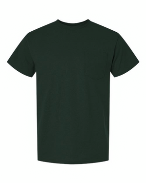 Gildan 8300 Forest Green front