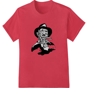 Freddy Krueger Silhouette Horror Halloween DTF Print - SUPERDTF - DTF Prints - DTF Transfers - Custom DTF Prints