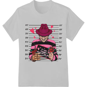 Freddy's Twisted Valentine: Haunting DTF Heat Transfer - SUPERDTF - DTF Prints - DTF Transfers - Custom DTF Prints