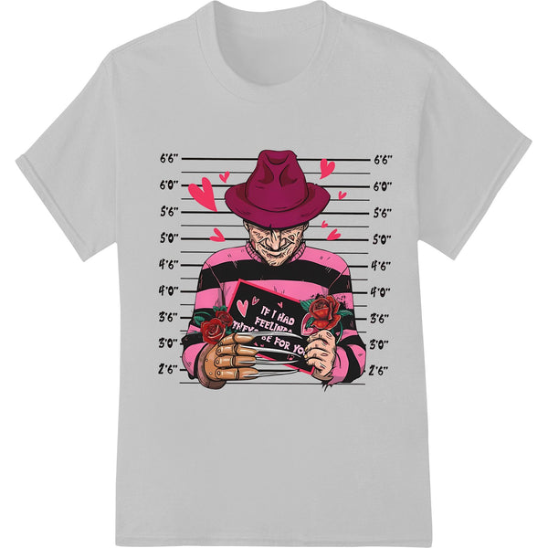 Freddy's Twisted Valentine: Haunting DTF Heat Transfer - SUPERDTF - DTF Prints - DTF Transfers - Custom DTF Prints