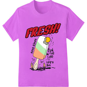 Fresh Summer Fun with Best Friends Popsicle DTF Print - SUPERDTF - DTF Prints - DTF Transfers - Custom DTF Prints