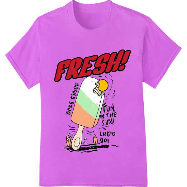 Fresh Summer Fun with Best Friends Popsicle DTF Print - SUPERDTF - DTF Prints - DTF Transfers - Custom DTF Prints