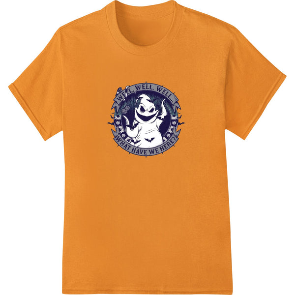 Friendly Ghost Says Boo - Playful Halloween Heat Transfer - SUPERDTF - DTF Prints - DTF Transfers - Custom DTF Prints