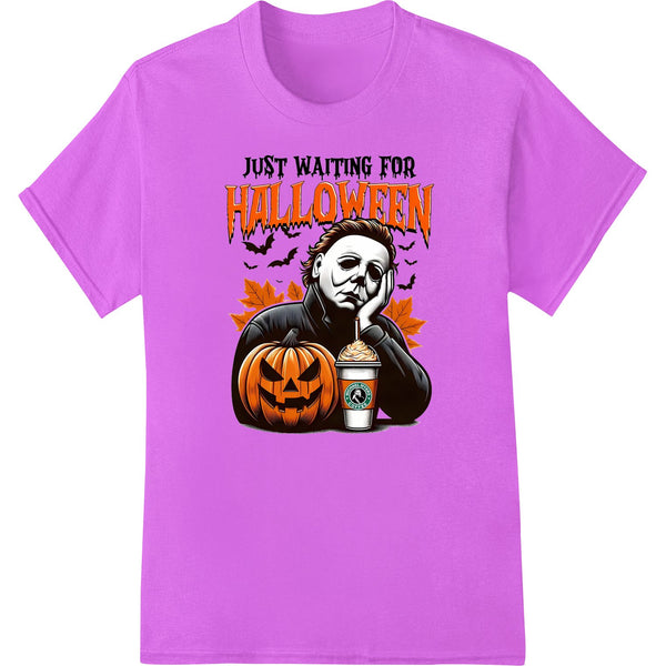 Frightfully Fun Michael Myers Halloween DTF Print - SUPERDTF - DTF Prints - DTF Transfers - Custom DTF Prints