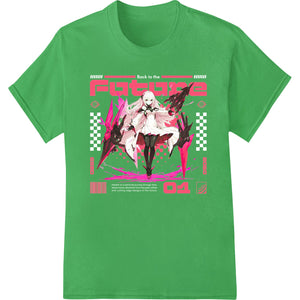 Futuristic Anime Vixens: Bold DTF Print Heat Transfer - SUPERDTF - DTF Prints - DTF Transfers - Custom DTF Prints