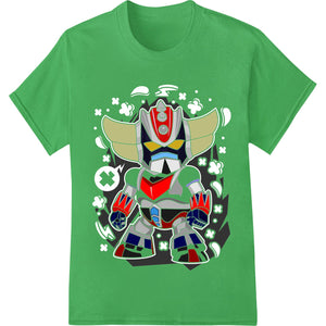 Futuristic Geometric Robot - Bold Abstract DTF Print Design - SUPERDTF - DTF Prints - DTF Transfers - Custom DTF Prints