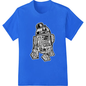 Galactic R2 - D2: Star Wars DTF Heat Transfer by Super DTF - SUPERDTF - DTF Prints - DTF Transfers - Custom DTF Prints