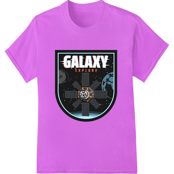 Galaxy Explore: Blast Off with Futuristic Space DTF Print - SUPERDTF - DTF Prints - DTF Transfers - Custom DTF Prints