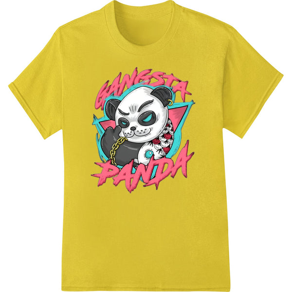 Gangsta Panda: Bold DTF Print Heat Transfer by Super DTF - SUPERDTF - DTF Prints - DTF Transfers - Custom DTF Prints