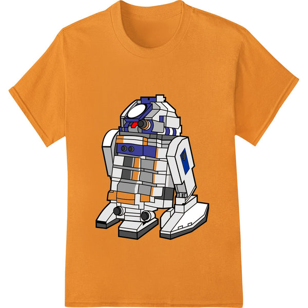 Geometric R2 - D2 Star Wars Droid Super DTF Print Transfer - SUPERDTF - DTF Prints - DTF Transfers - Custom DTF Prints